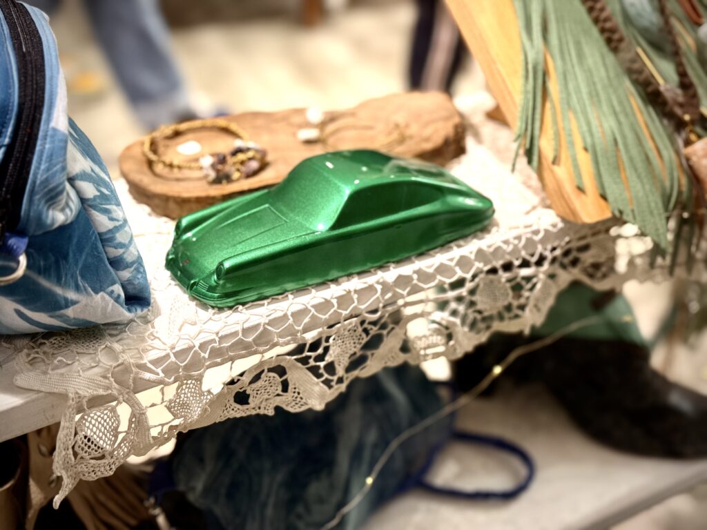 Sculpture inspirée de la porsche 911